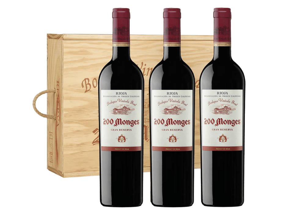 200 Monges Gran Reserva 2010 Estuche 3 botellas