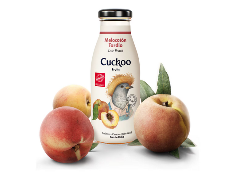 Cuckoo zumo melocoton tardio 24 unid