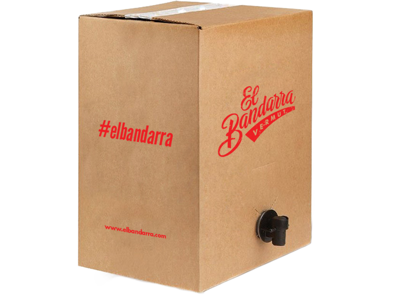 Vermut El Bandarra Rosado 15 Litros Bag in Box