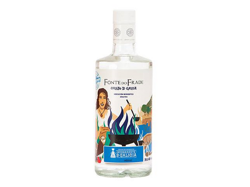 Fonte do Frade Aguardiente Blanca 2 Litros.