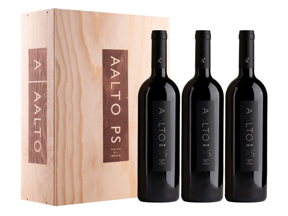 Aalto P.S. Estuche Madera 3 botellas - Vinusdei