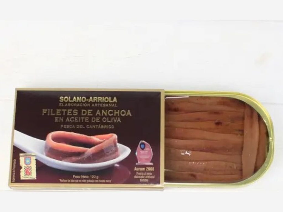 Anchoa Solano Arriola 120 gramos
