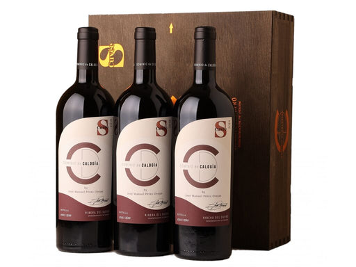 Dominio de Calogía Cuvée S 2021 Estuche madera 3 botellas