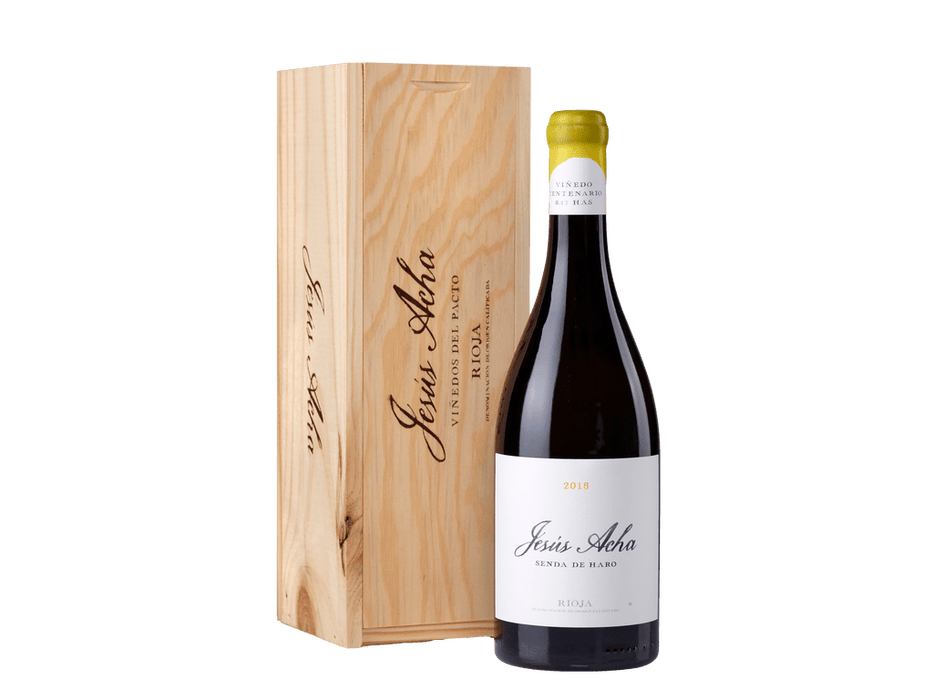 Jesús Acha Blanco Magnum Estuche Madera - Vinusdei