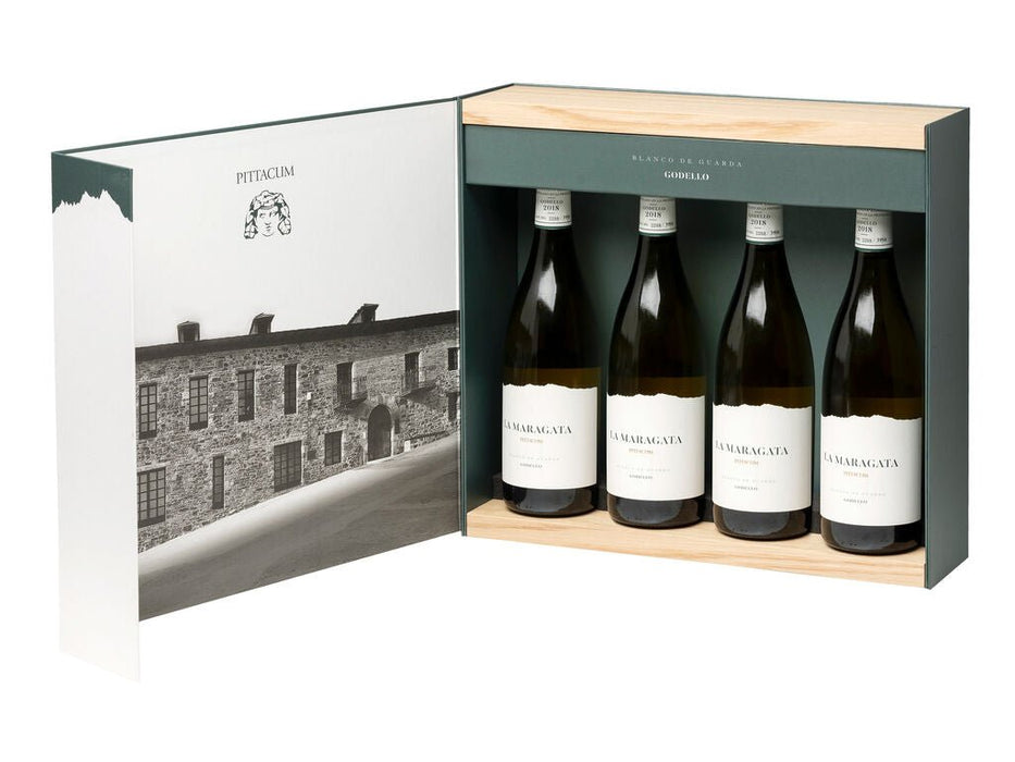 La Maragata Estuche Madera 4 botellas