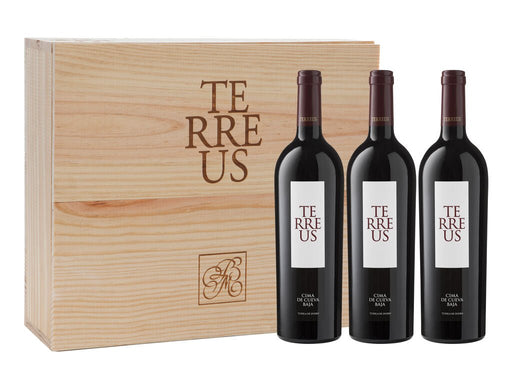 Mauro Terreus Estuche Madera 3 botellas - Vinusdei
