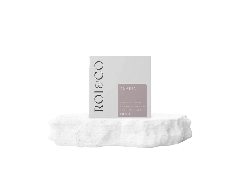 Roi & Co Almeja en Aceite de Oliva Silver Serie 18