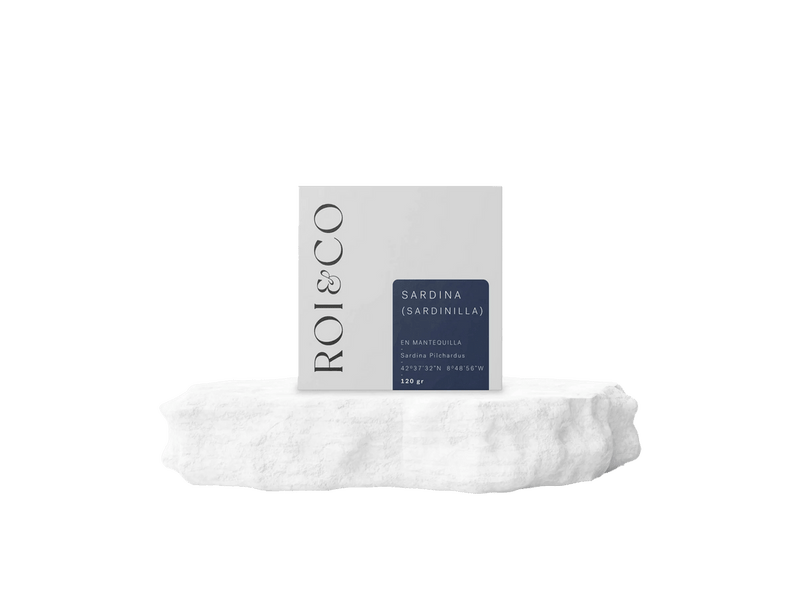 Roi & Co Sardinillas en Mantequilla Silver Serie 10